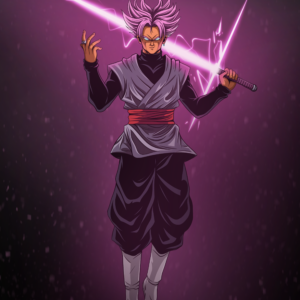 Dragon Ball Z Super Black Trunks