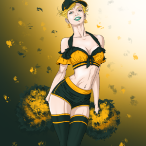 NFL Packers Green Bay Cheerleader