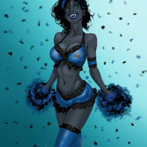 NFL Panthers Carolina Cheerleader