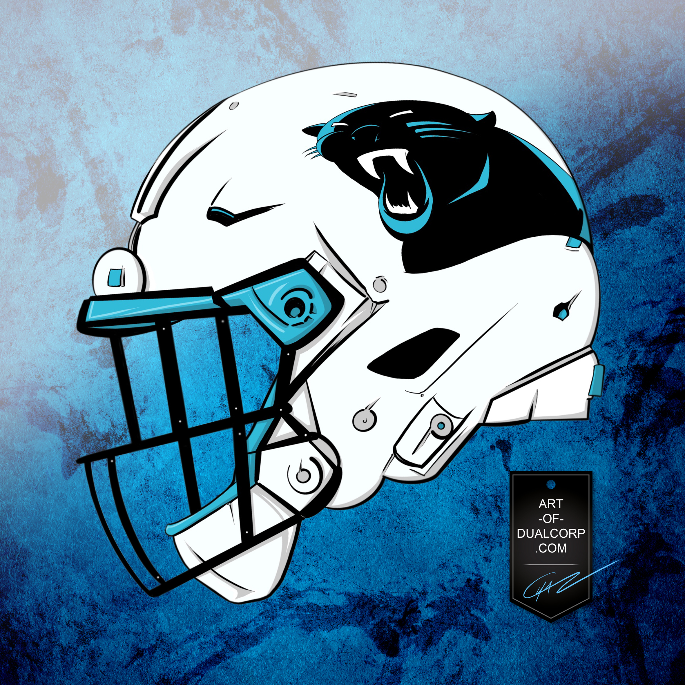 Casque NFL Panthers