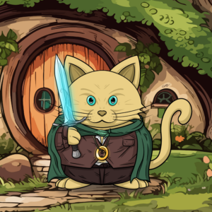 Catymini Seigneur des Anneaux Hobbit Frodon