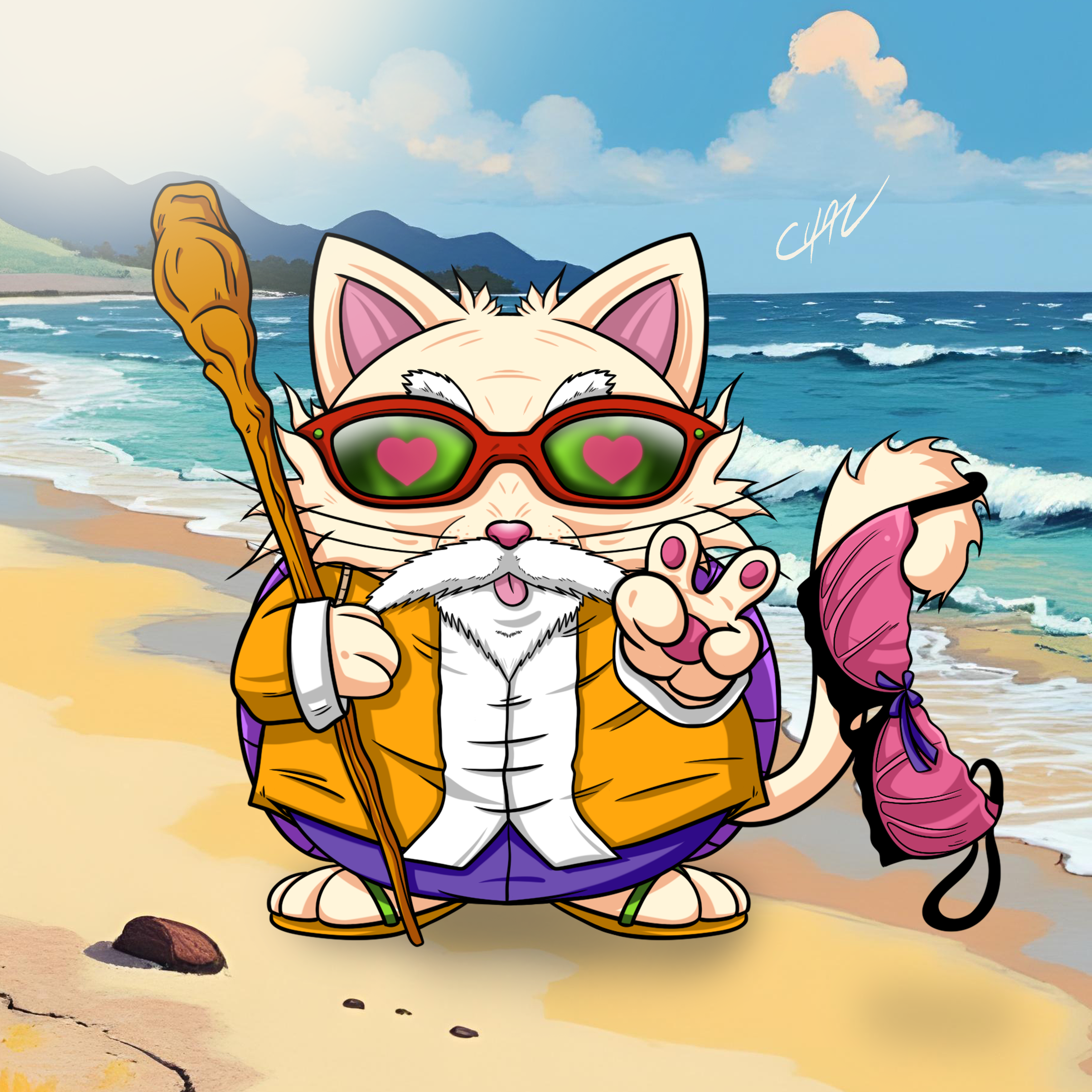 Catymini Dragon Ball Chat Génial