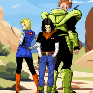 Dragon Ball Z Cyborgs Androids