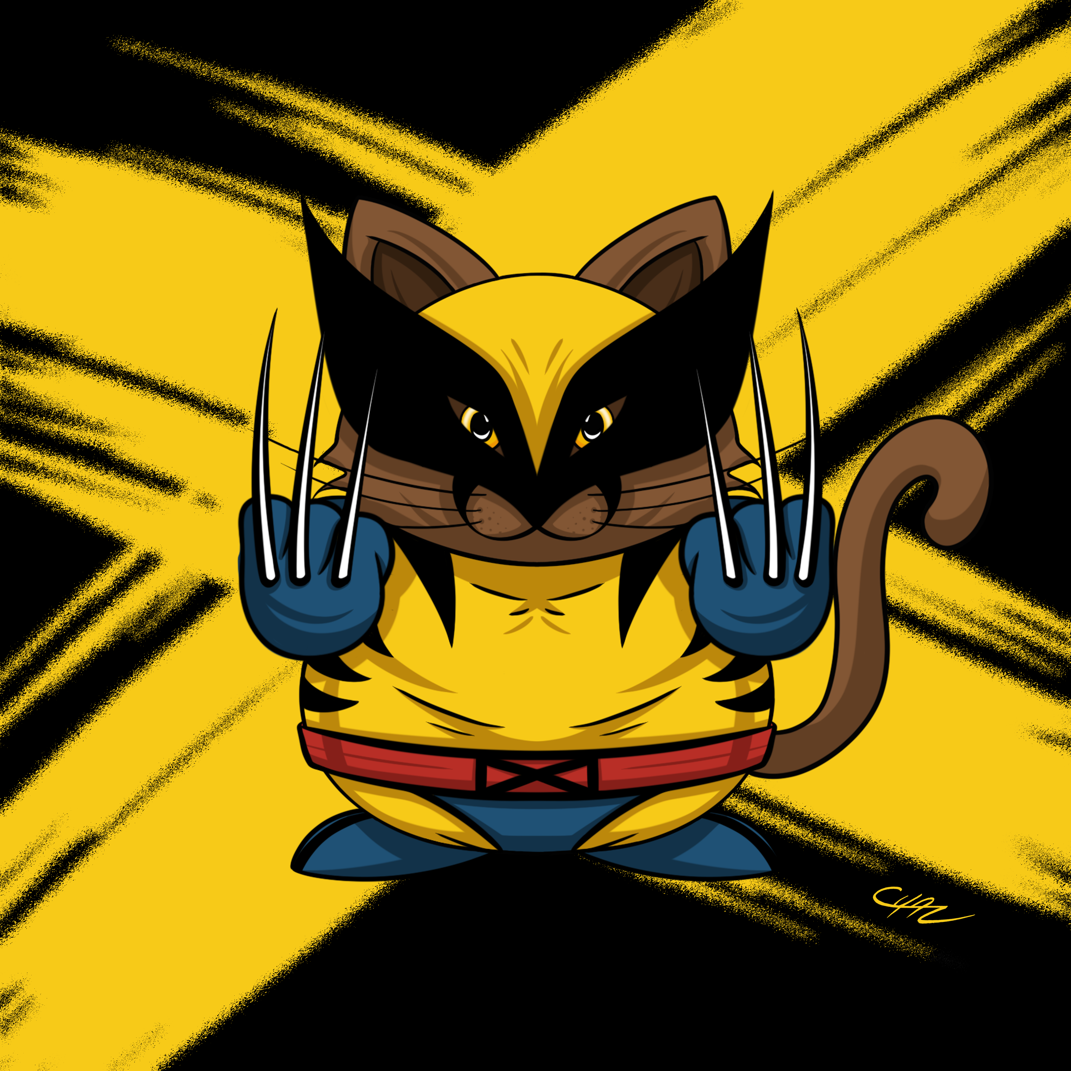 Catymini Marvel Wolverine
